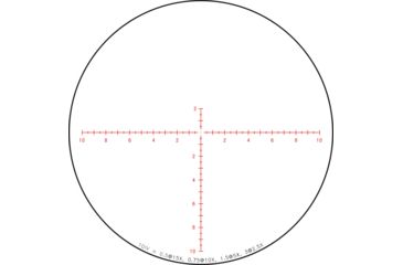 Image of Trijicon Credo CR1542 2.5-15x42mm Rifle Scope, 30 mm Tube, Second Focal Plane, Black, Red MRAD Center Dot Reticle, Mil Rad Adjustment, 2900034