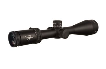 Image of Trijicon Credo CR1556 Rifle Scope, 2.5-15x 56 mm Objective, 30 mm Tube, Second Focal Plane Illuminated Red MRAD Center Dot Reticle, Matte, Black, 2900036