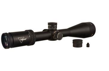 Image of Trijicon Credo CR1556 Rifle Scope, 2.5-15x 56 mm Objective, 30 mm Tube, Second Focal Plane Illuminated Red MRAD Center Dot Reticle, Matte, Black, 2900036