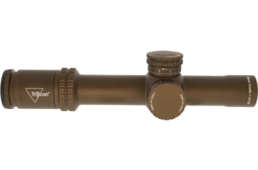 Image of Trijicon Credo CR828 1-8x28mm 34mm Tube Rifle Scope, First Focal Plane, Red/Green MRAD Segmented Circle Reticle, Coyote Brown Anodized, CR828-C-2900056