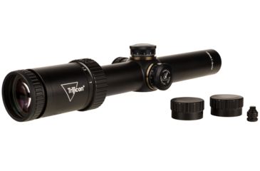 Image of Trijicon Credo HX CRHX624 1-6x24mm Rifle Scope, 30 mm Tube, Second Focal Plane, Black, Green BDC Hunter .223 Reticle, MOA Adjustment, 2900018