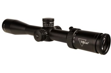 Image of Trijicon Credo HX CRHX1542 2.5-15x42mm Rifle Scope, 30 mm Tube, Second Focal Plane, Black, Red MOA Center Dot Reticle, MOA Adjustment, 2900033