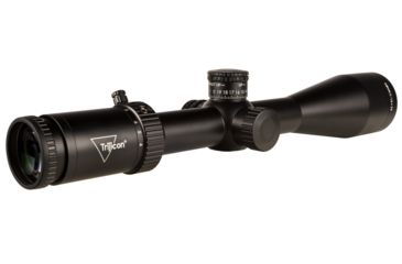 Image of Trijicon Credo HX CRHX1650 4-16x50mm Rifle Scope, 30 mm Tube, Second Focal Plane, Black, Red MOA Center Dot Reticle, MOA Adjustment, 2900001