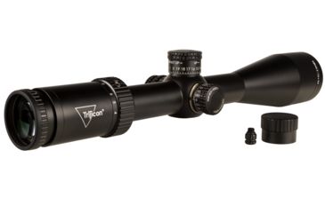 Image of Trijicon Credo HX CRHX1650 4-16x50mm Rifle Scope, 30 mm Tube, Second Focal Plane, Black, Red MOA Center Dot Reticle, MOA Adjustment, 2900001