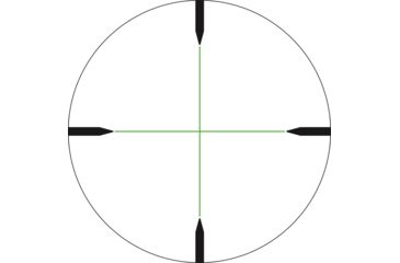 Image of Trijicon Credo HX CRHX1650 4-16x50mm Rifle Scope, 30 mm Tube, Second Focal Plane, Black, Green Standard Duplex Crosshair Reticle, MOA Adjustment, 2900006
