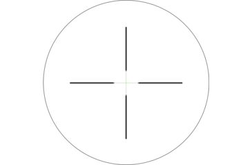 Image of Trijicon Credo HX CRHX1650 4-16x50mm Rifle Scope, 30 mm Tube, Second Focal Plane, Black, Green Standard Duplex Crosshair Reticle, MOA Adjustment, 2900006