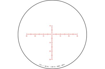 Image of Trijicon Credo HX CRHX1650 4-16x50mm Rifle Scope, 30 mm Tube, Second Focal Plane, Black, Red MOA Center Dot Reticle, MOA Adjustment, 2900001