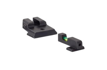 Image of Trijicon DI Night Sight Set, Dual-Illuminated, U-Notch, Tritium Green Front Color/ Rear Color, Smith &amp; Wesson M&amp;P, M&amp;P M2.0, SD VE, 601108