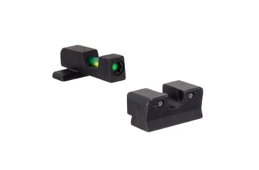 Image of Trijicon DI Night Sight Set, Dual-Illuminated, U-Notch, Tritium Green Front Color/ Rear Color, Springfield Armory XD-S Mod. 2, 601118
