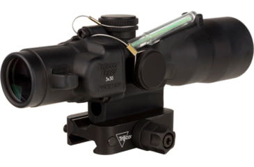 Image of Trijicon Dual Illuminated Compact ACOG Scope, 3x30 mm, .223/69gr. Remington Green, Crosshair Reticle, Matte Black, 400368