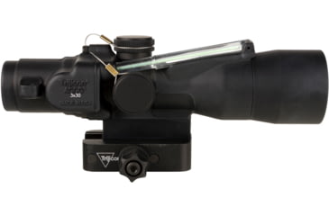 Image of Trijicon Dual Illuminated Compact ACOG Scope, 3x30 mm, .223/69gr. Remington Green, Crosshair Reticle, Matte Black, 400368