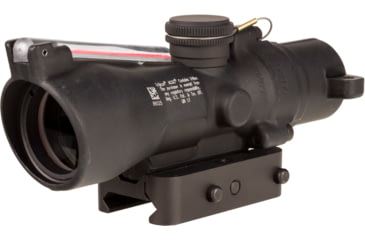 Image of Trijicon Dual Illuminated Low Height Compact ACOG Scope, 3x24 mm, Red, 7.62x39/123gr. Crosshair Reticle, Matte Black, 400357