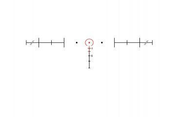 Image of Trijicon Dual Illuminated Red Horseshoe/Dot M4 BAC