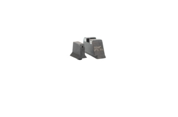 Image of Trijicon For Glock Suppressor Night Sight Set - White Outline - Green Lamps for Calibers 9mm,.40,.43,.45 G.A.P.,.357 GL201-C-600649