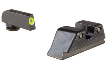 Image of Trijicon HD XR Night Sight Set, MOS Fit Rear, Glock 17, 17L, 19, 22, 23, 24, 25, 26, 27, 28, 31, 32, 33, 34, 35, 37, 38 and 39, Yellow, 601091