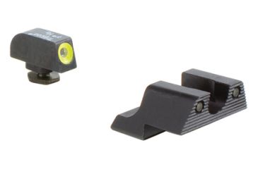Image of Trijicon Heavy Duty Night Sights Yellow Front Outline Fits Glock 42