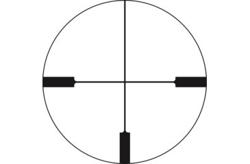 Image of Trijicon Huron HR940 3-9x40mm Rifle Scope, 1 in Tube, Second Focal Plane, Black, Non-Illuminated German #4 Crosshair Reticle, MOA Adjustment, 2700004