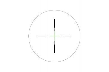 Image of Trijicon AccuPower 2.5-10x56 Rifle Scope, 30mm, MIL-Square Crosshair w/Green LED, Black, 1900017