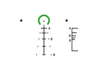 Image of Trijicon Illuminated Green TA31-G-ACSS 5.56 Reticle