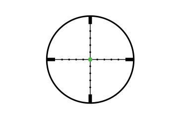 Image of Trijicon AccuPoint TR-20 3-9x40mm Rifle Scope, 1 in Tube, Second Focal Plane, Black, Green Mil-Dot Crosshair w/ Dot Reticle, MOA Adjustment, TR20-2GA