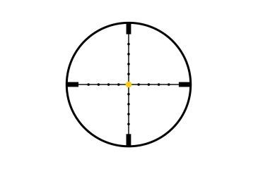 Image of Trijicon AccuPoint TR-22 2.5-10x56mm Rifle Scope, 30 mm Tube, Second Focal Plane, Black, Amber Mil-Dot Crosshair w/ Dot Reticle, MOA Adjustment, 200027