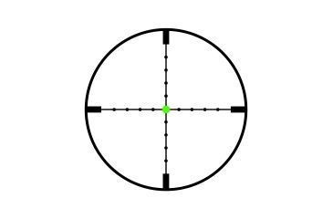 Image of Trijicon AccuPoint TR-22 2.5-10x56mm Rifle Scope, 30 mm Tube, Second Focal Plane, Black, Green Mil-Dot Crosshair w/ Dot Reticle, MOA Adjustment, TR22-2G