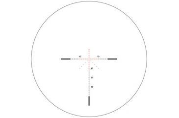Image of Trijicon AccuPower 2.5-10x56 Rifle Scope, 30mm, MOA Crosshair w/Red LED, Black, 1900014