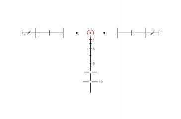 Image of Trijicon Illuminated Red TA11H Horseshoe Reticle