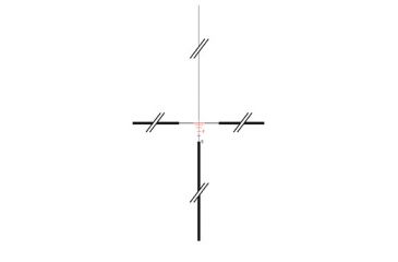 Image of Trijicon LED Red Crosshair .223 Reticle