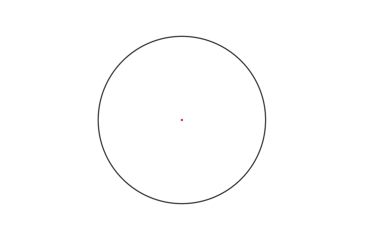Image of Trijicon MRO HD 1x25mm Red Dot Sights, 68 MOA Reticle w/ 2.0 MOA Dot, No Mount, Angled Glass, Black, 2200050