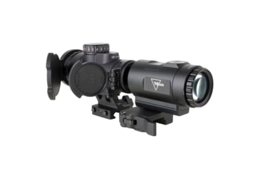 Image of Trijicon MRO HD Patrol Combo Set, 1x25 68 MOA Reticle w/ 2.0 MOA Dot, Full Co-Witness Q-LOC Mount AC32070 and 3x Magnifier w/ Quick Release Flip-to-Side Mount, Black, MRO-C-2200111