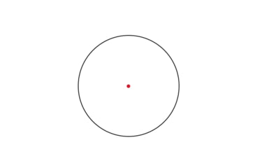 Image of Trijicon MRO SD 1x25mm Reflex Red Dot Sight, 2.0 MOA Adjustable Red Dot, with Low Mount, Black, MRO-C-2200301
