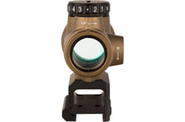 Image of Trijicon OPMOD MRO 1x25mm Red Dot Sight, 2 MOA Red Dot Reticle, w/Trijicon MRO Lower 1/3 Co-Witness Mount AC32069, Angled Glass, Coyote Brown, 2200092
