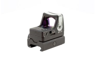Image of Trijicon RMR Dual Illuminated Reflex Sight, 12.9 MOA Amber Triangle, RM34W Mount, Black, 700056