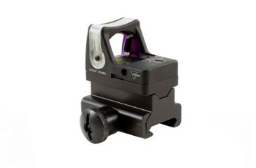 Image of Trijicon RMR Dual Illuminated Reflex Sight, 12.9 MOA Amber Triangle, RM34 Mount, Black, 700055