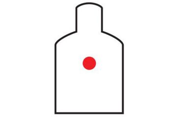 Image of Trijicon RMR LED 3.25 MOA Red Dot Sight, Black w/ RM35 ACOG Mount, RM01-35