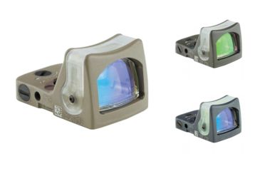 Image of Trijicon RMR Red Dot Sight, FDE, ODG, Sniper Gray