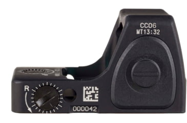 Image of Trijicon RMRcc Sight Adjustable LED Red Dot, 6.5 MOA, Black, 3100002