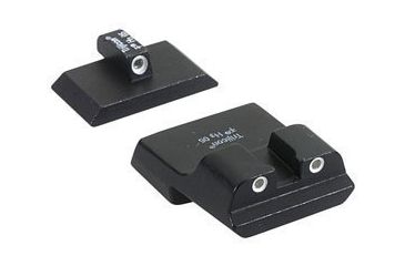 Image of EDEMO, Trijicon Bright &amp; Tough Night Sight Set for S&amp;W Value Series 410/909/910, 3 Dot, Green Front, Yellow Rear SA26Y