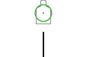 Image of Green Circle Dot Reticle