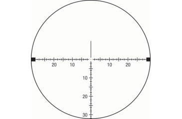 Image of Trijicon Tenmile HX 5-25x50 First Focal Plane 30mm Tube Riflescope w/Red/Green MOA Ranging, Satin Finish, Exposed Elevation Adjuster w/Return to Zero Feature, Black, 3000020