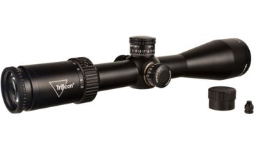 Image of Trijicon Tenmile HX TMHX2550 5-25x50mm Rifle Scope, 30 mm Tube, Second Focal Plane, Black, Red MOA Center Dot Reticle, MOA Adjustment, 3000010