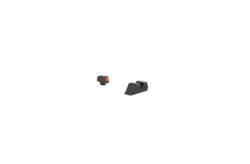 Image of Trijicon Glock HD Night Sight Set - Front Sight Orange Outline / Green Tritium, Rear Sight Black Outline / Green Tritium, MOS Fit Rear, 601089