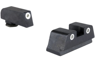Image of Trijicon Suppressor/Optic Height Tritium Night Sights - Glock Small Frames MOS