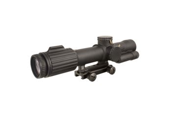 Image of Trijicon VCOG VC18 1-8x28mm Rifle Scope, 34 mm Tube, First Focal Plane, Black, Red MOA Crosshair Dot w/ Segmented Circle Reticle, MOA Adjustment, 2400001