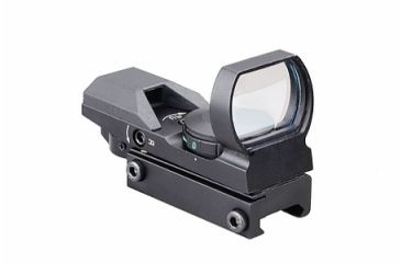 Image of Trinity Force 12233 4 Ret. Reflex Sight w/ Weaver Base, Black, Red Illumination, Red Illumination DH4S1B