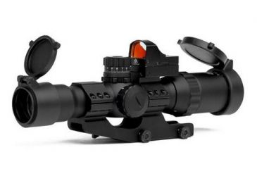 Image of Trinity Force 1-4x28 Assault Series Riflecope,P4 Sniper Reticle SP4S1428B