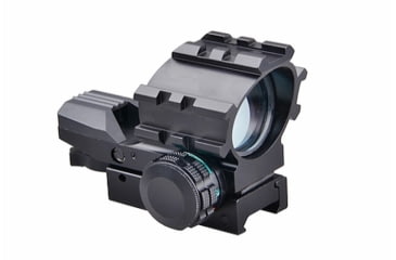 Image of Trinity Force 4 Ret. Red/Green Illum. Reflex Sight w/ Weaver Base, Black w/Tri-Rail CXHD112