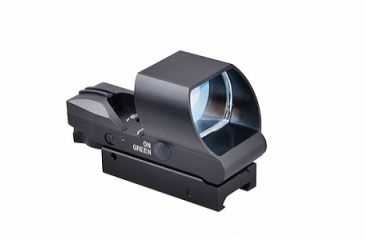 Image of Trinity Force 4 Ret. Red/Green Illum. Reflex Sight w/ Weaver Base, Black w/ Electronic Buttons CXHD119