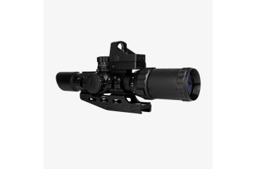 Image of Trinity Force Assault Scope 1-4X28 , Combo V2, Electronic Buttons, Mil-Dot  Reticle, Black SR19S1428BH-V2